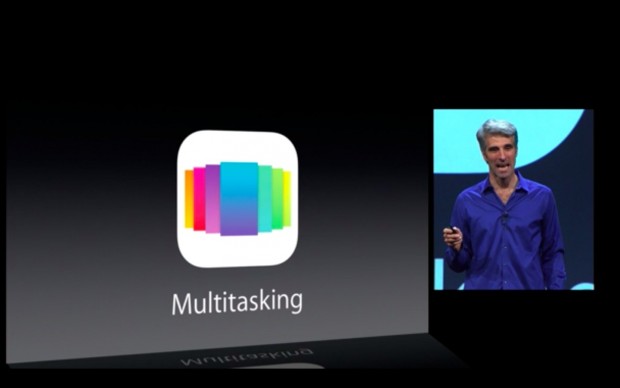 iOS 7 mit Multitasking (Bild: Apple/Screenshot: Golem.de)